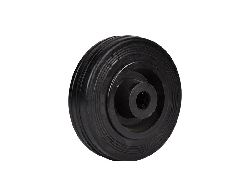 Roues de secours RNT et RGT - ROUE en caoutchouc noir/gris avec centre en plastique - CHARIOTS - CHARGES MOYENNES - TRANSPORT - INDUSTRIEL (Pack de 4 pièces) Roues de secours RNT et RGT - ROUE en caoutchouc noir/gris avec centre en plastique - CHARIOTS - CHARGES MOYENNES - TRANSPORT - INDUSTRIEL (Pack de 4 pièces)